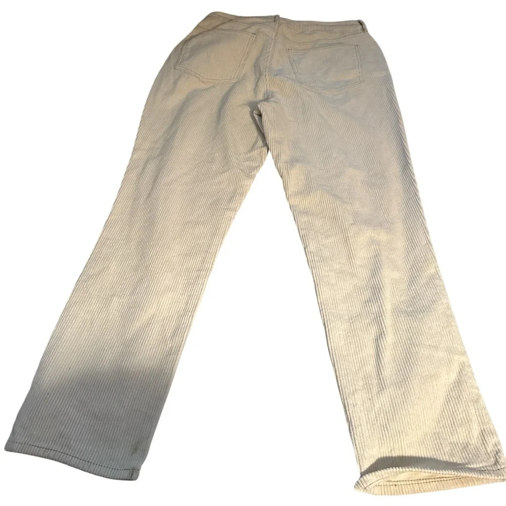 PacSun‎ Cream corduroy mom Jeans Sz 30 high rise